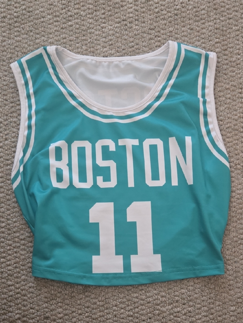 BOSTON Celtics NBA Cropped Athletic Tank Top - #11